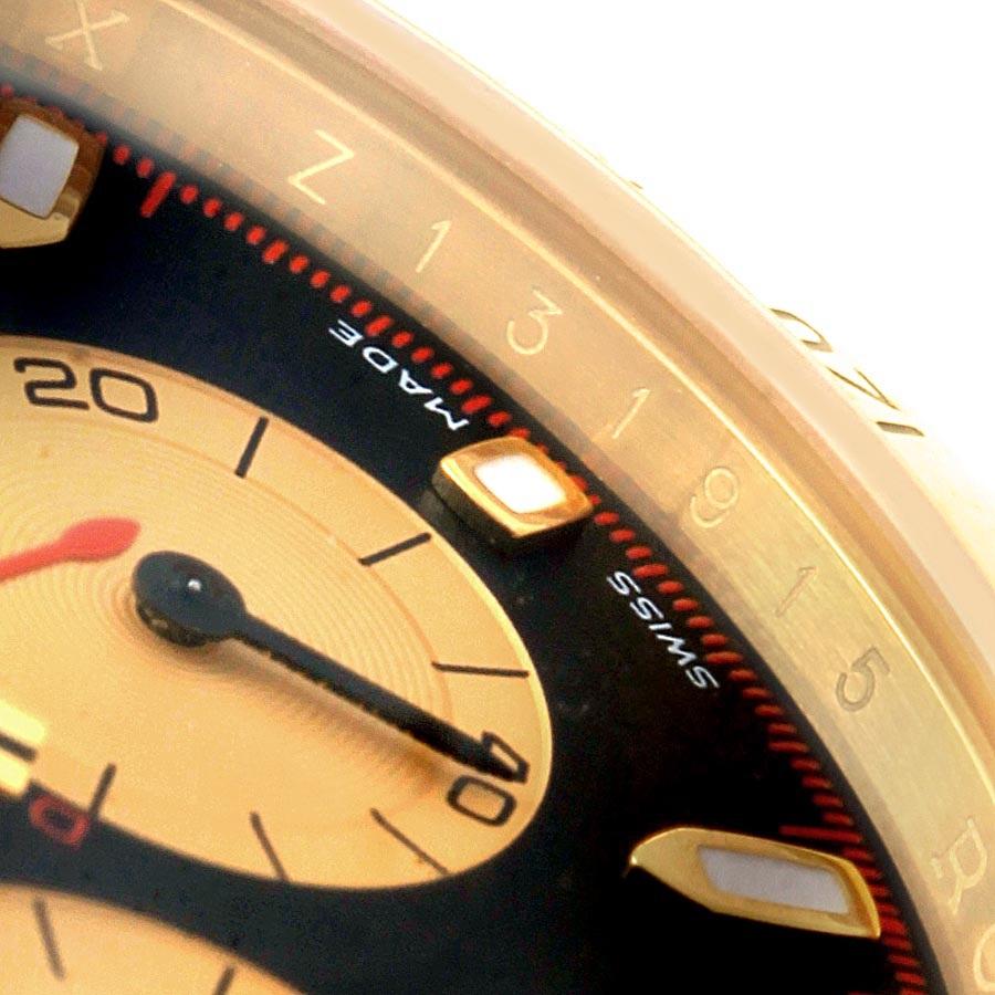 Rolex Cosmograph Daytona Yellow Gold Black Dial Men's Watch 116528 6