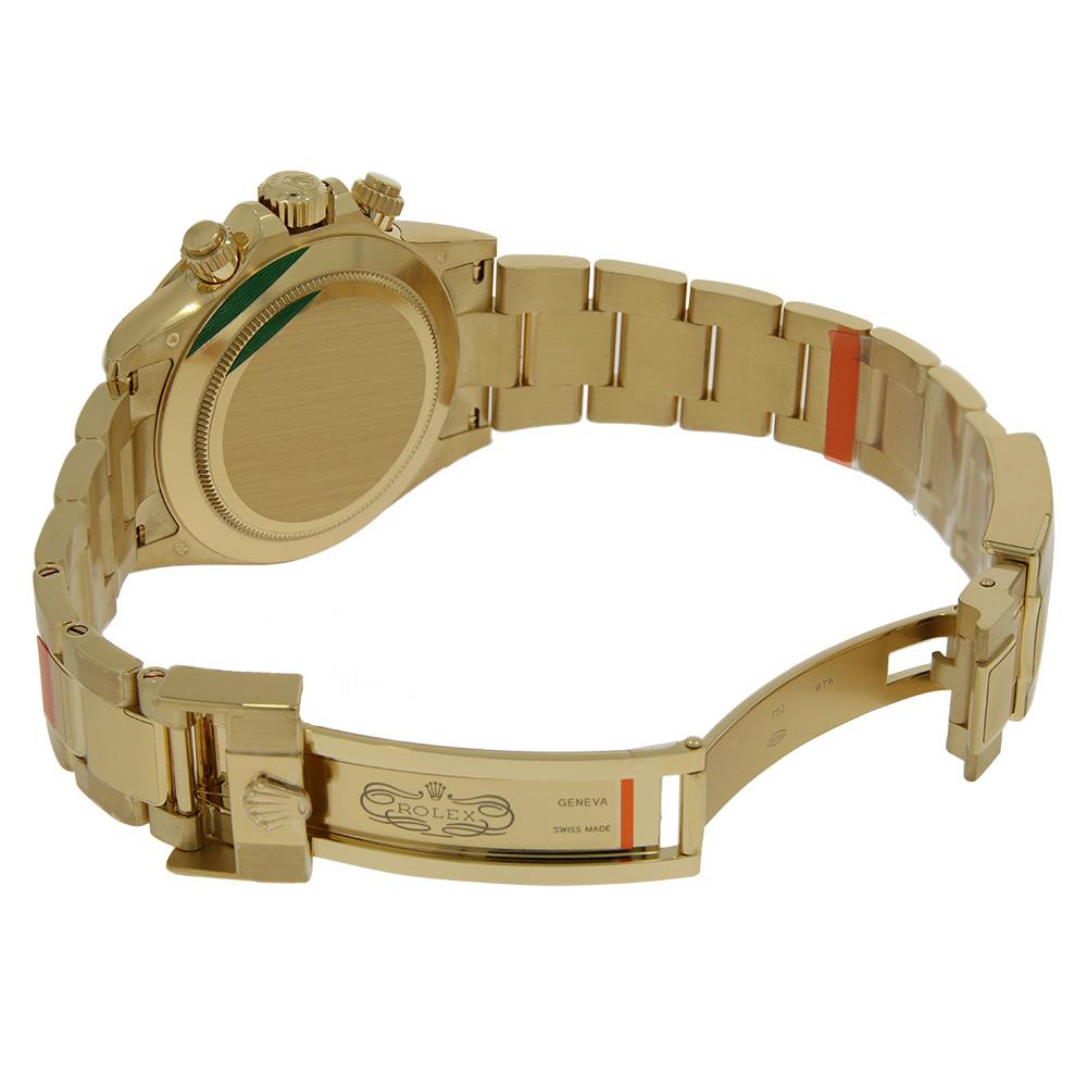 Women's or Men's Rolex Cosmograph Daytona Yellow Gold Champagne Dial Watch 116508