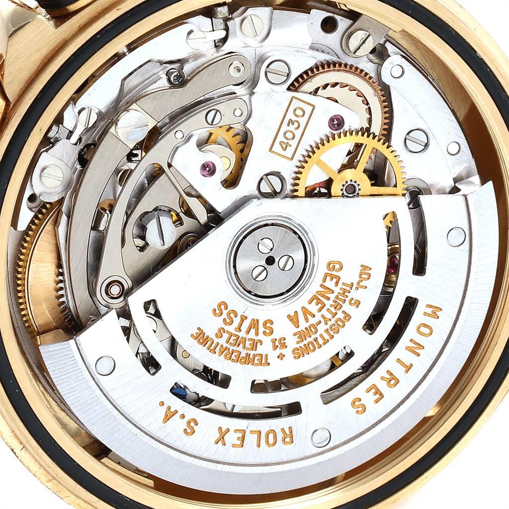 Rolex Cosmograph Daytona Yellow Gold Chronograph Men's Watch 16528 For Sale 5