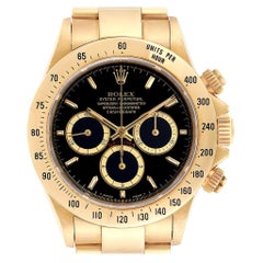 Rolex Cosmograph Daytona Yellow Gold Chronograph Men's Watch 16528
