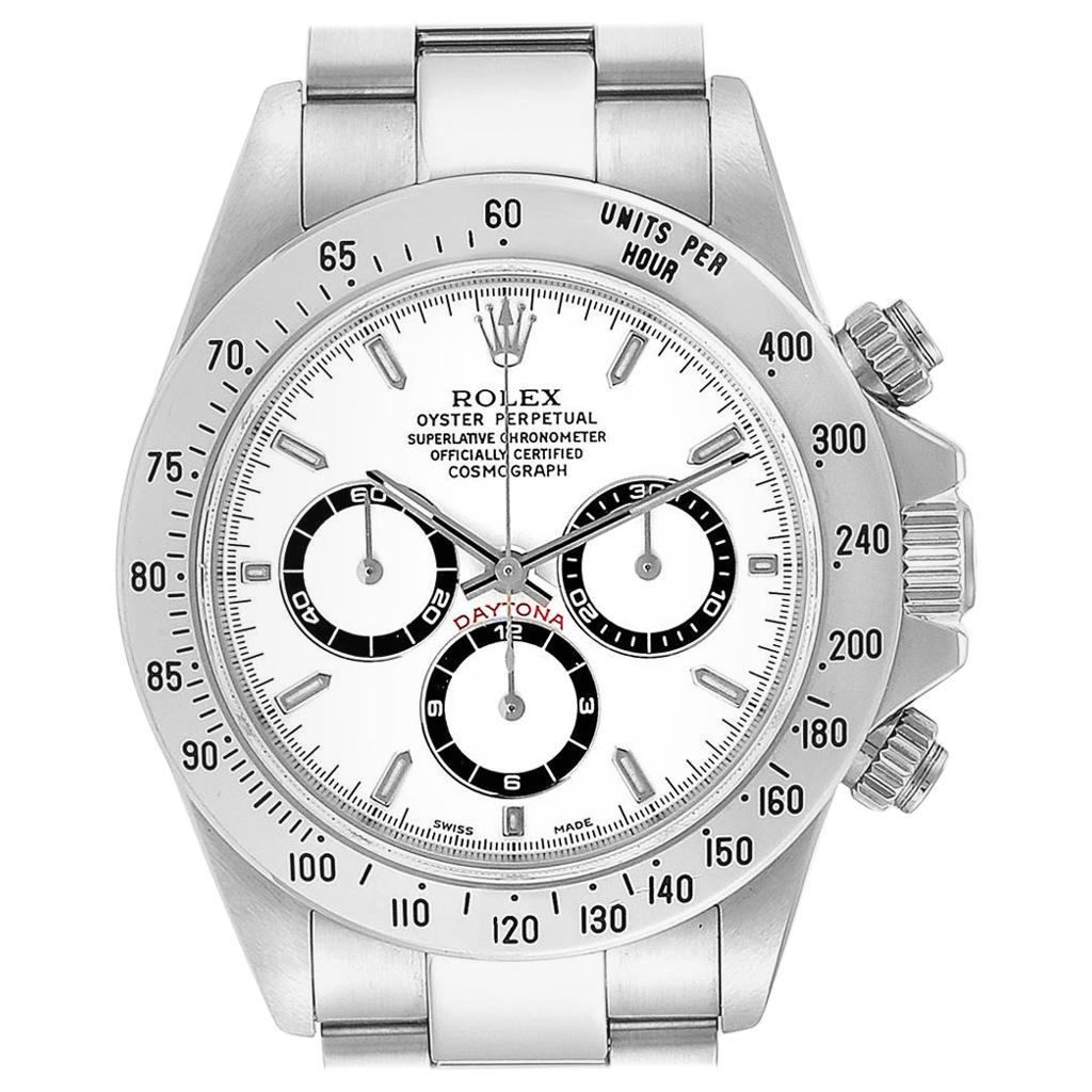 Rolex Cosmograph Daytona Zenith Movement Men's Watch 16520 Box For Sale
