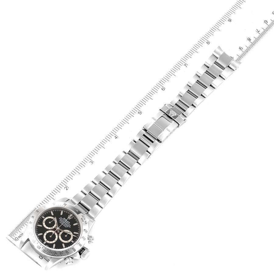 Rolex Cosmograph Daytona Zenith Movement Steel Mens Watch 16520 For Sale 3