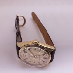Rolex Date 1005, Gold Dial, Certified and Warranty