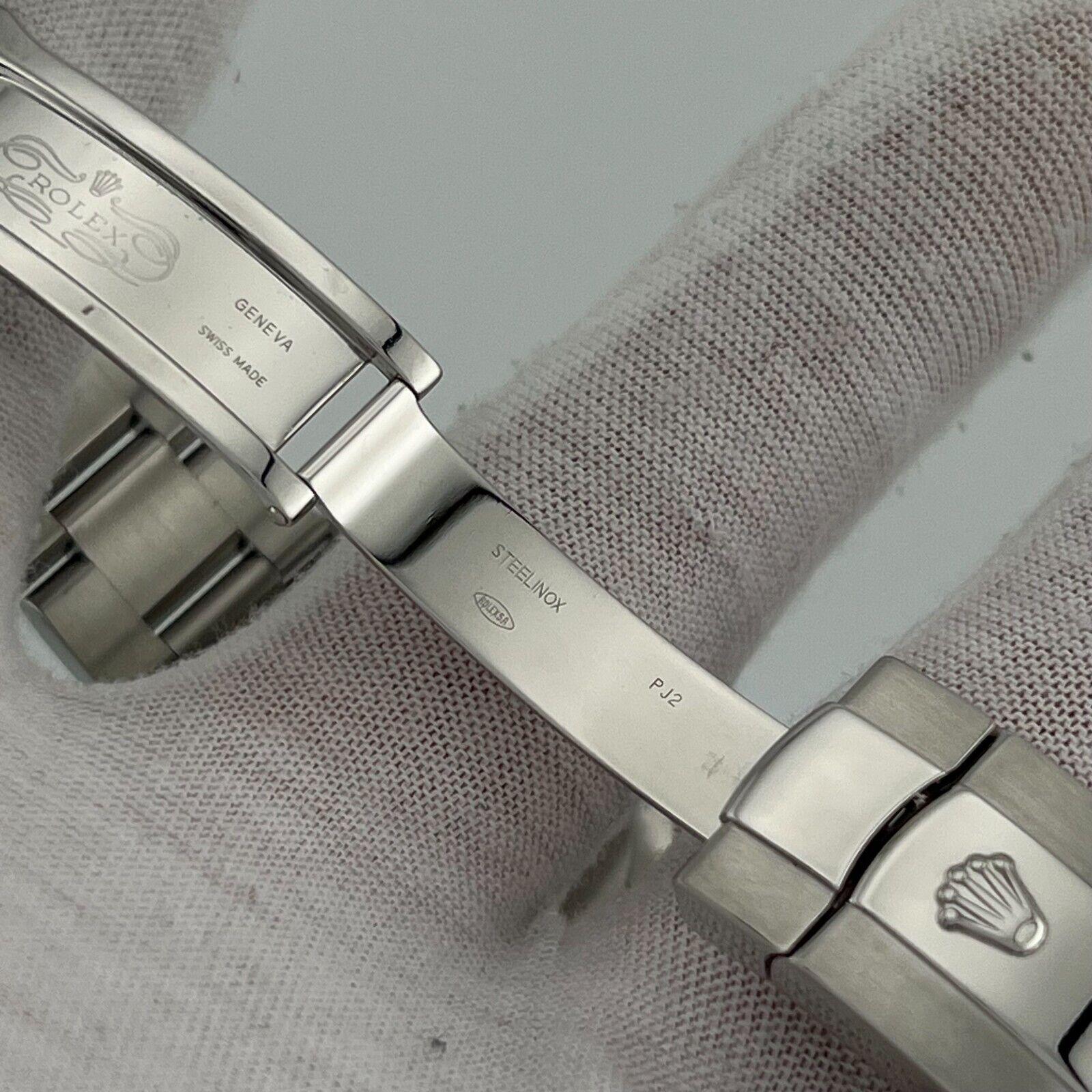 Rolex Date 115234 Tahitian MOP Diamond Dial 18K Gold Bezel Stainless Box Papers 2