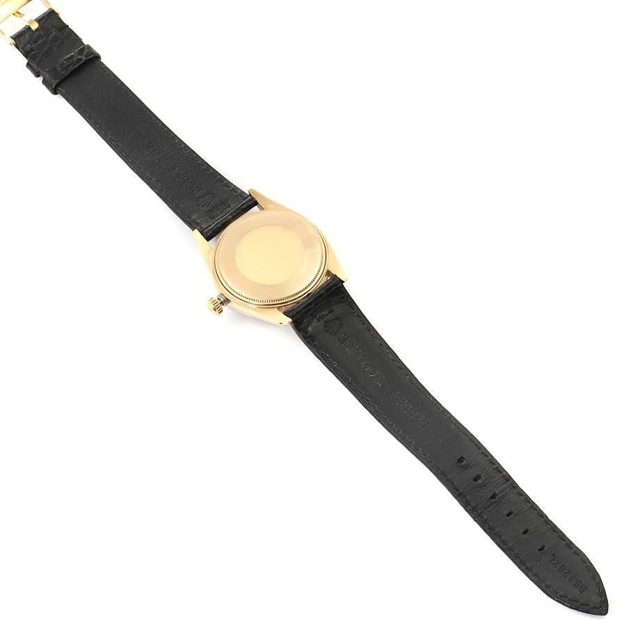 Rolex Date 14 Karat Yellow Gold Automatic Vintage Men’s Watch 1503 6
