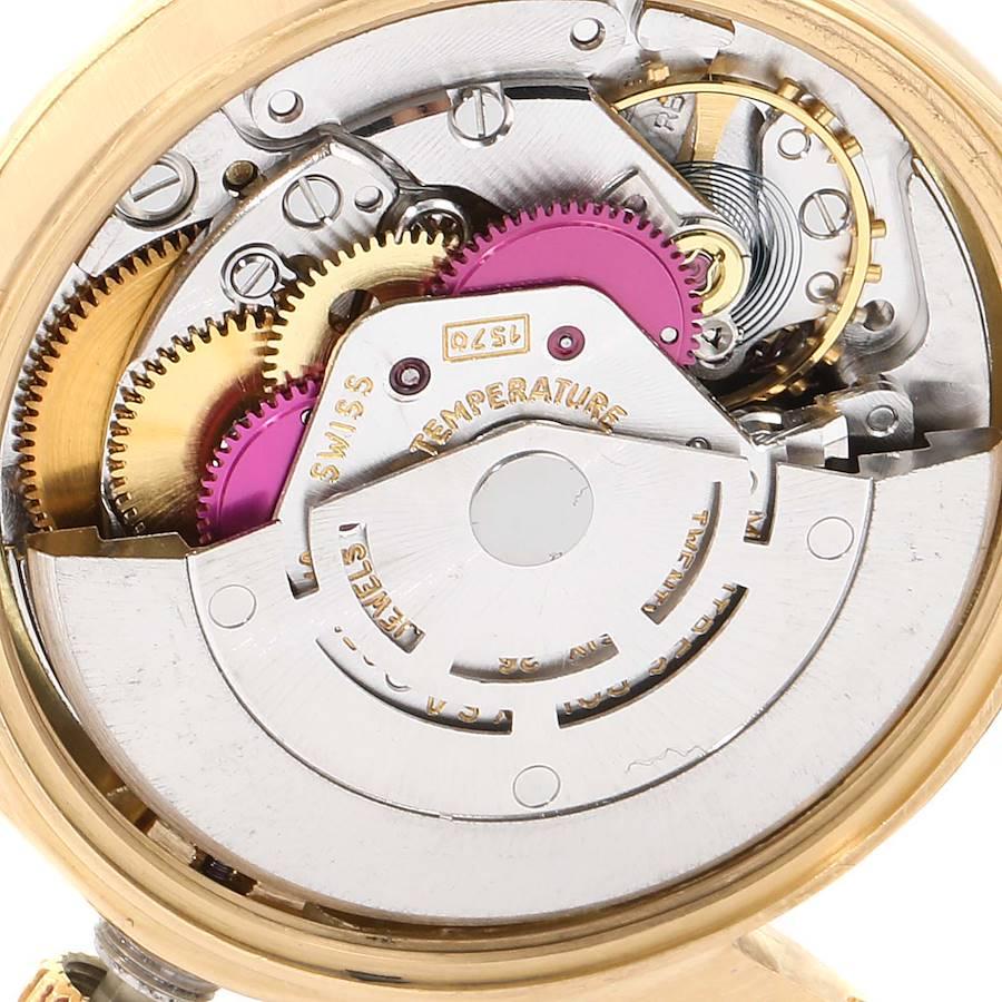 Rolex Date 14 Karat Yellow Gold Automatic Vintage Men’s Watch 1503 4