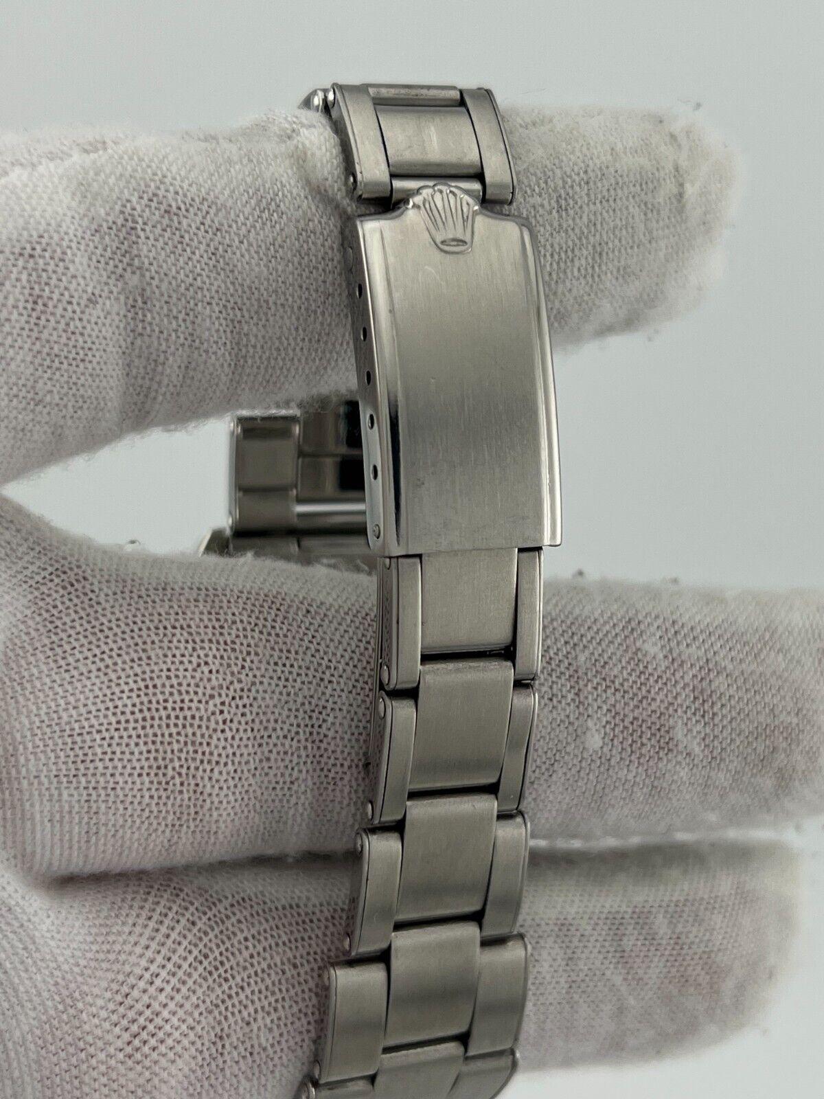 Rolex Date 1500 34mm Blue Mosaic Dial Stainless Steel In Excellent Condition In San Diego, CA