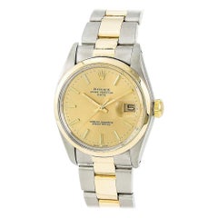 Vintage Rolex Date 1500, Champagne Dial, Certified and Warranty