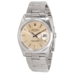 Rolex Date 1500, Ivory Dial, Certified and Warranty