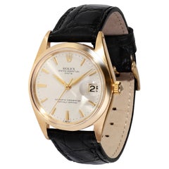 Rolex Date 1500 Herrenuhr aus 18 Karat Gelbgold
