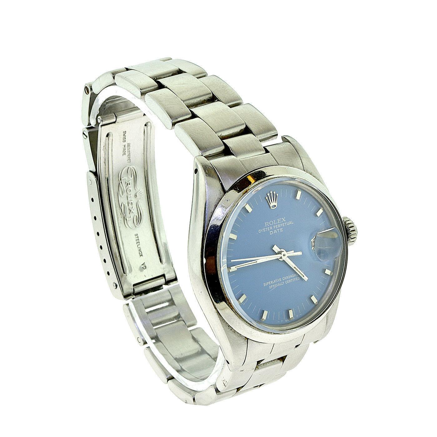 rolex 1500 blue