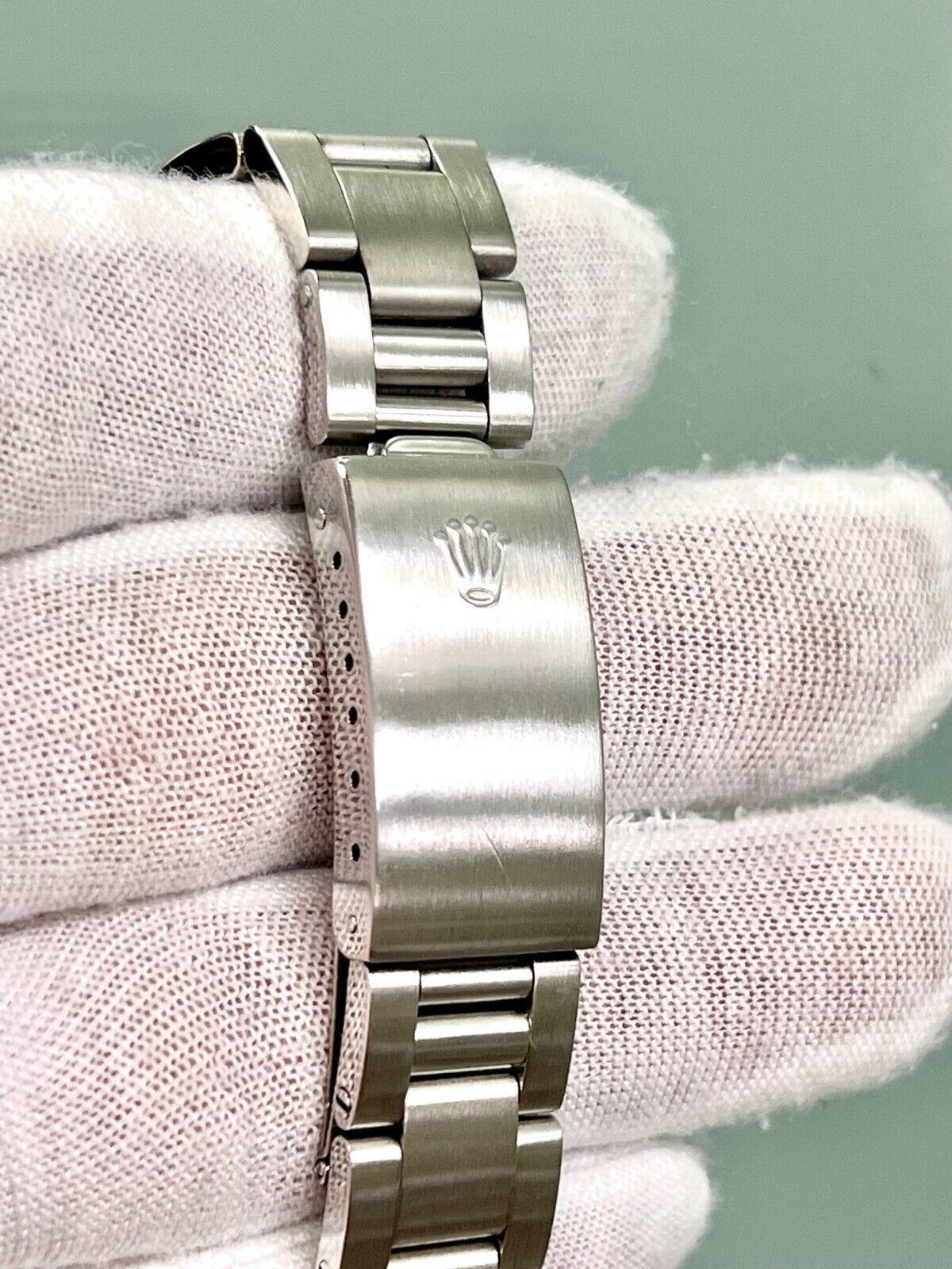 Rolex Date 15010 34mm Blue Dial Stainless Steel Engine-Turned Bezel Box Paper For Sale 2