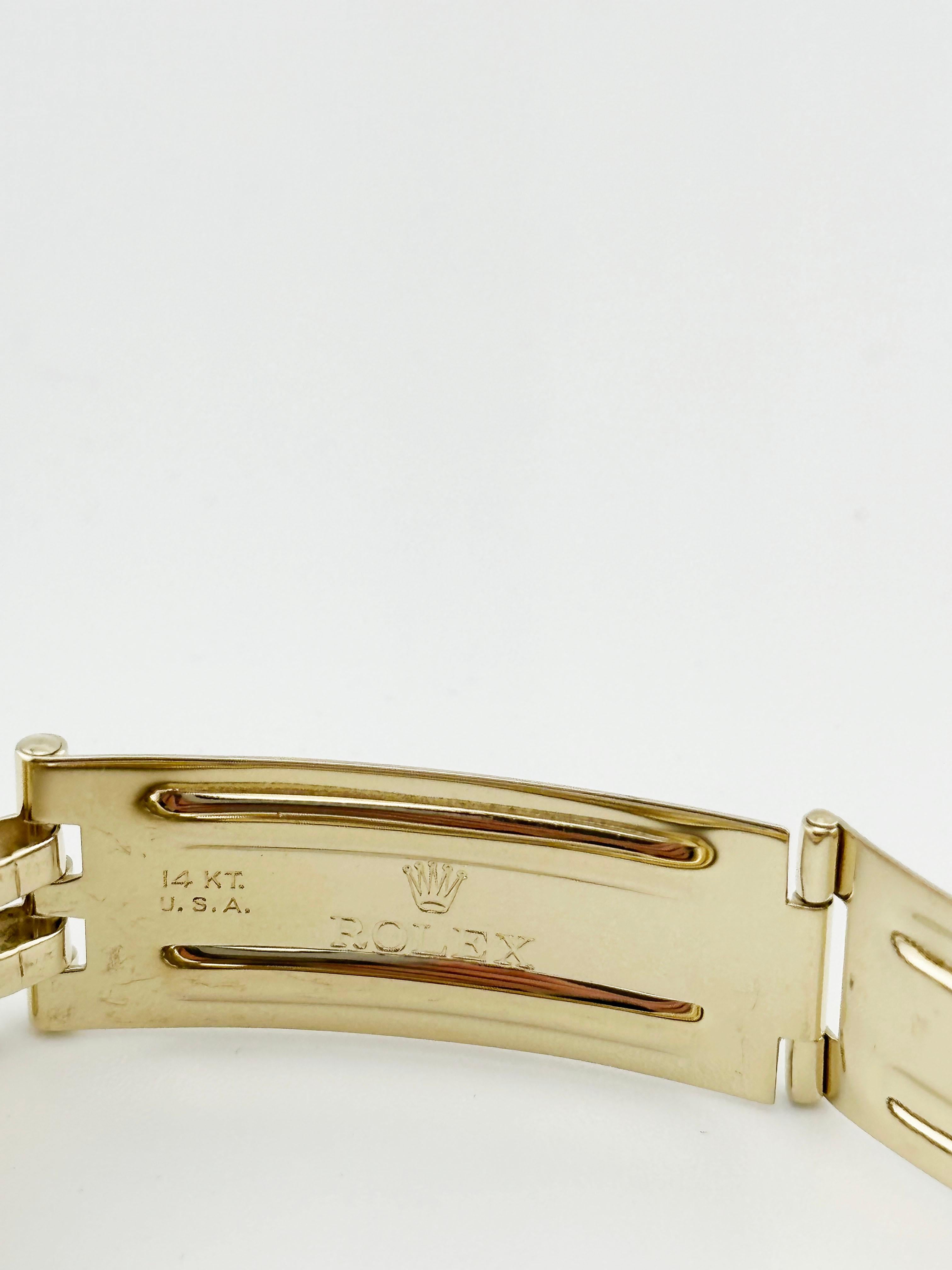 Rolex Date 1503 14K Yellow Gold Jubilee Band 34mm 2