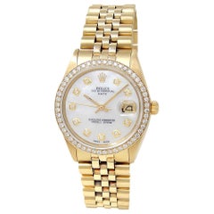 Rolex Date 1503, Mother of Pearl Dial, Certified and Warranty