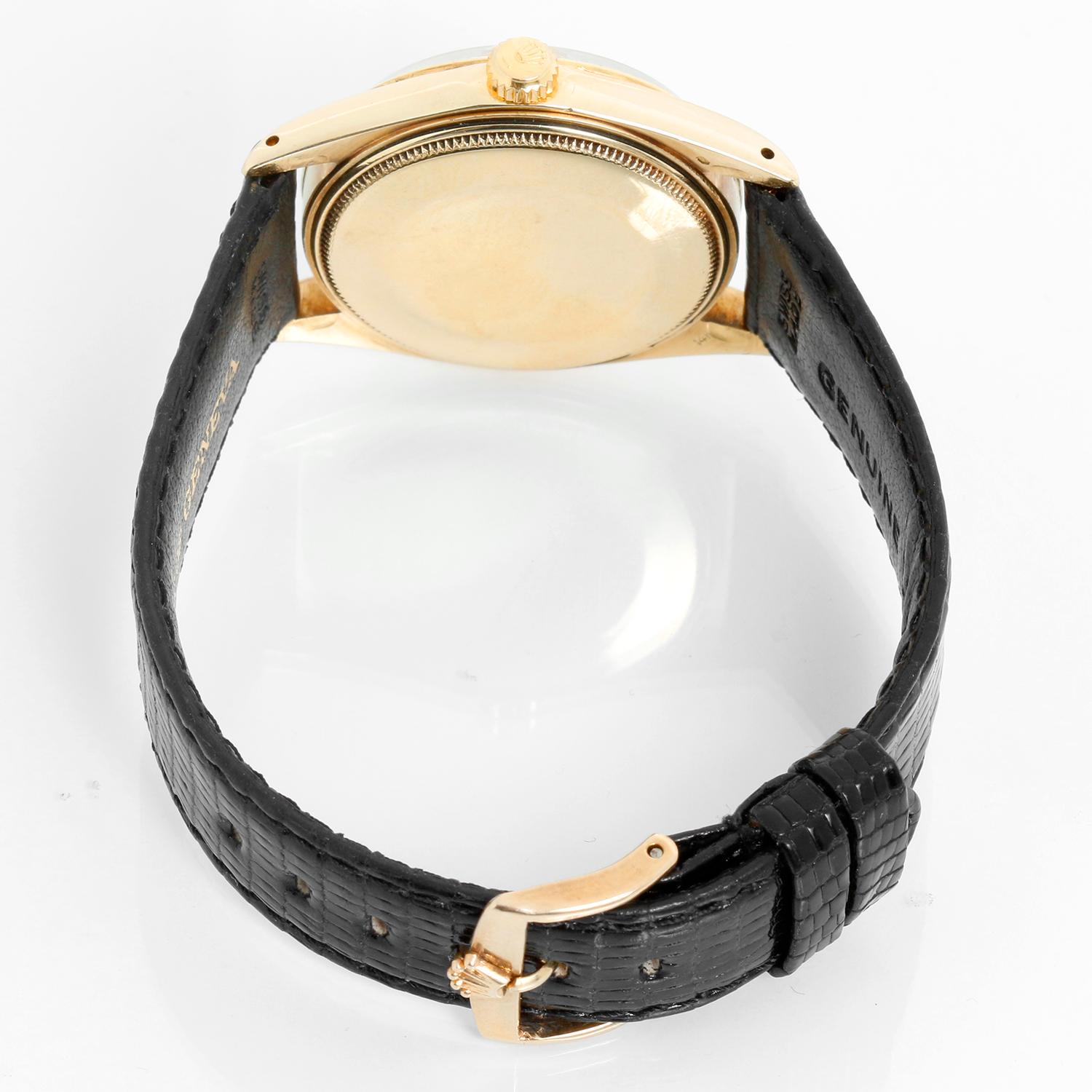 Rolex Date 1503 Men's Yellow Gold Sigma Dial Watch For Sale 1