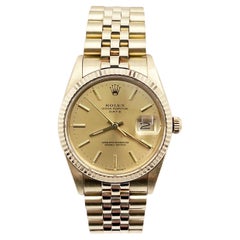 Rolex Date 15037 14K Yellow Gold RARE COLLECTIBLE