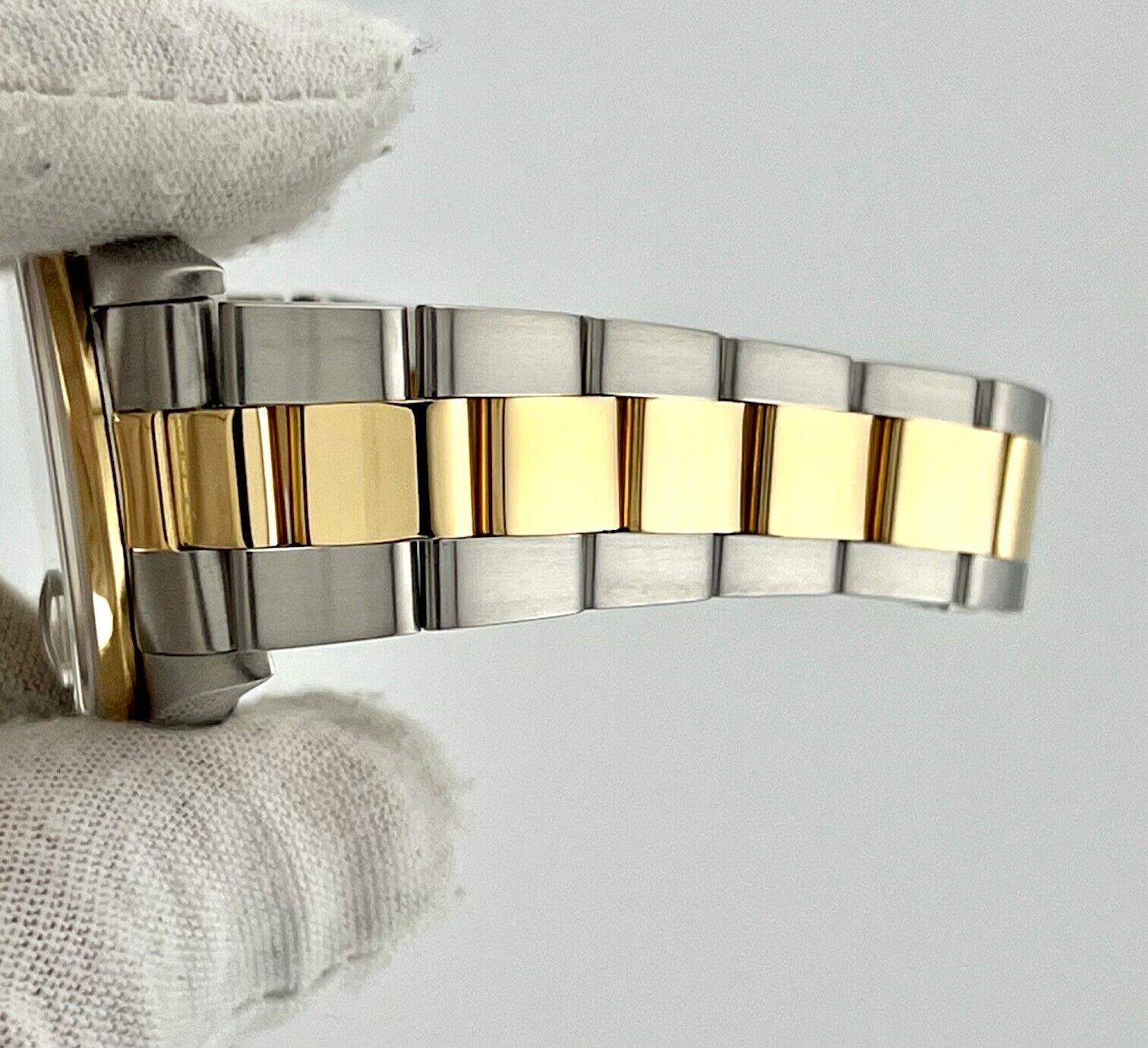 Rolex Date 15203 34mm Champagner-Zifferblatt 18K Gelbgold Edelstahl 1