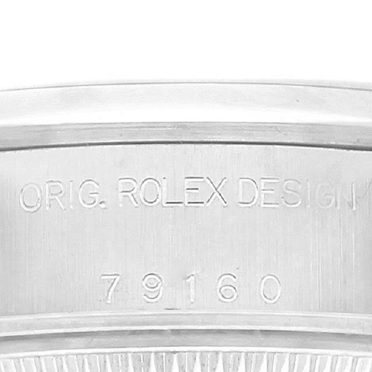 Rolex Date 26 White Dial Smooth Bezel Steel Ladies Watch 79160 2