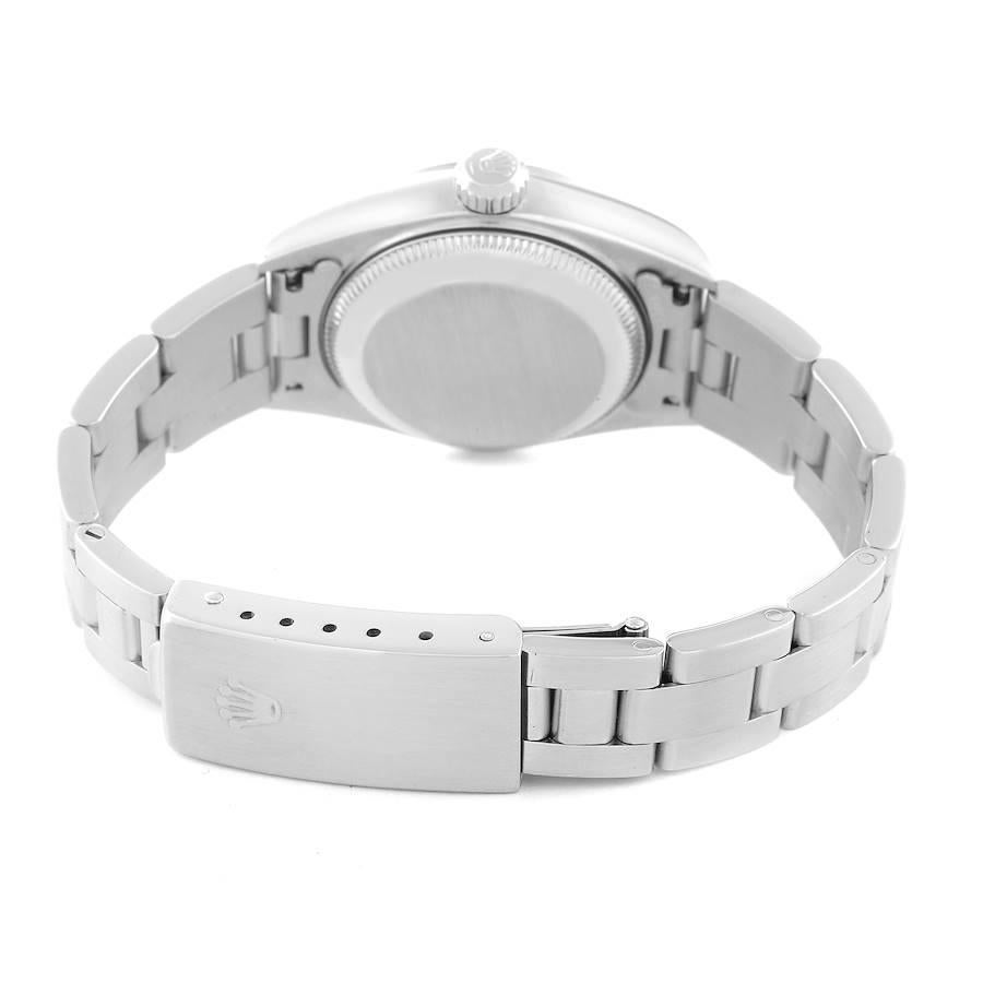 Rolex Date 26 White Dial Smooth Bezel Steel Ladies Watch 79160 5