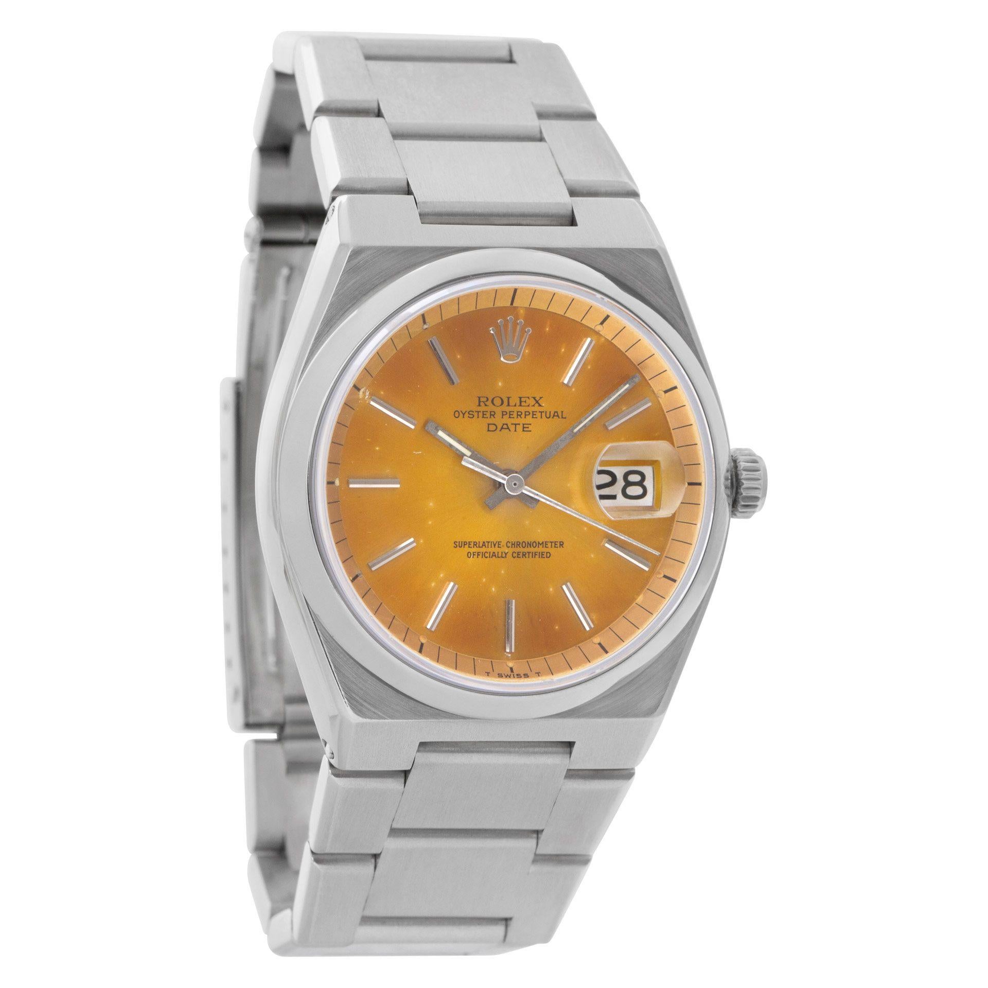Rolex Date 36mm 1530 In Excellent Condition In Surfside, FL