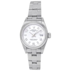 Rolex Date 79160, White Dial, Certified and Warranty