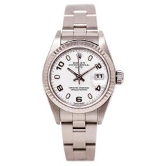 Rolex Date 79160, White Dial, Certified and Warranty