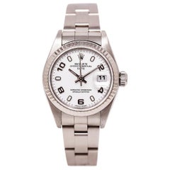 Rolex Date 79160, White Dial, Certified and Warranty