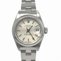 Rolex Date 79160 With 6.5 in. Band & Silver Dial