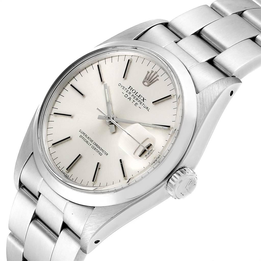 Rolex Date Automatic Stainless Steel Vintage Men’s Watch 1500 1