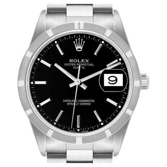Rolex Date 15210 For Sale at 1stDibs | rolex 15210 black dial, rolex ...
