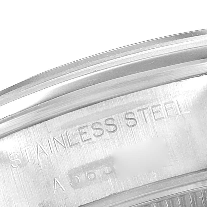 Rolex Date Black Dial Oyster Bracelet Steel Ladies Watch 69160 For Sale 3