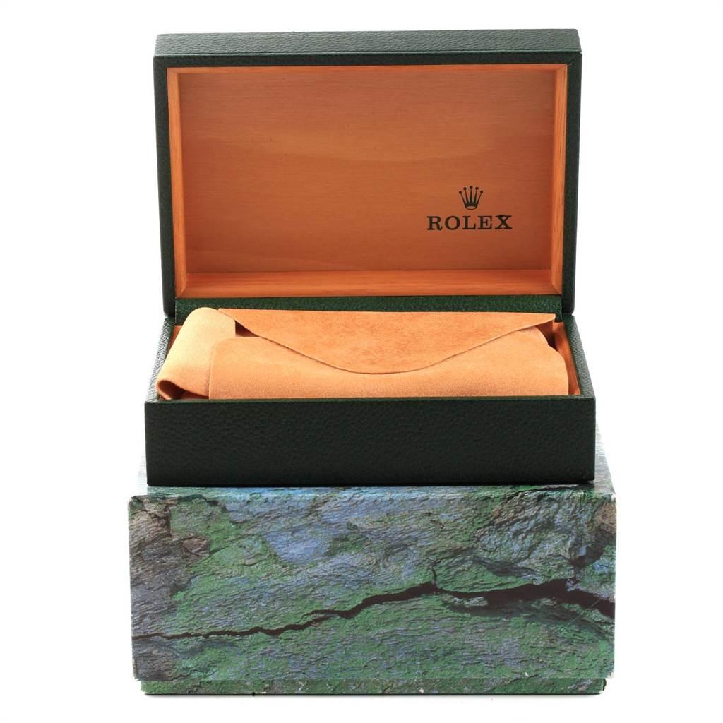 Rolex Date Black Dial Oyster Bracelt Steel Men's Watch 15200 For Sale 5