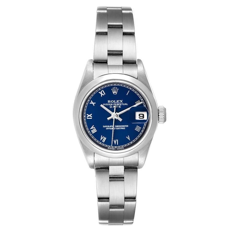 Rolex donna clearance quadrante blu