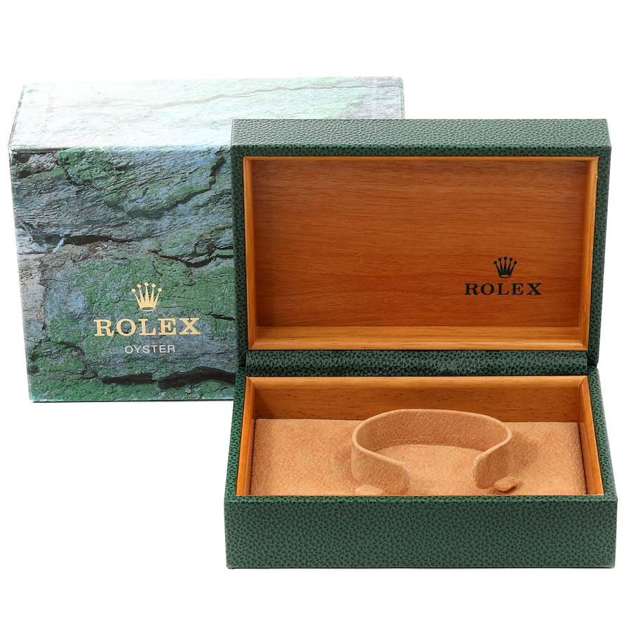 Rolex Date Blue Dial Oyster Bracelet Steel Men's Watch 15200 For Sale 5