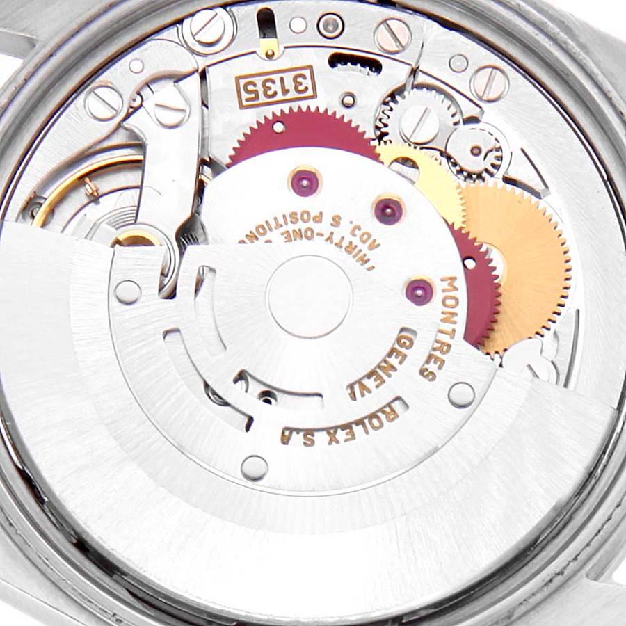 Rolex Date Blue Dial Oyster Bracelet Steel Mens Watch 15200 3