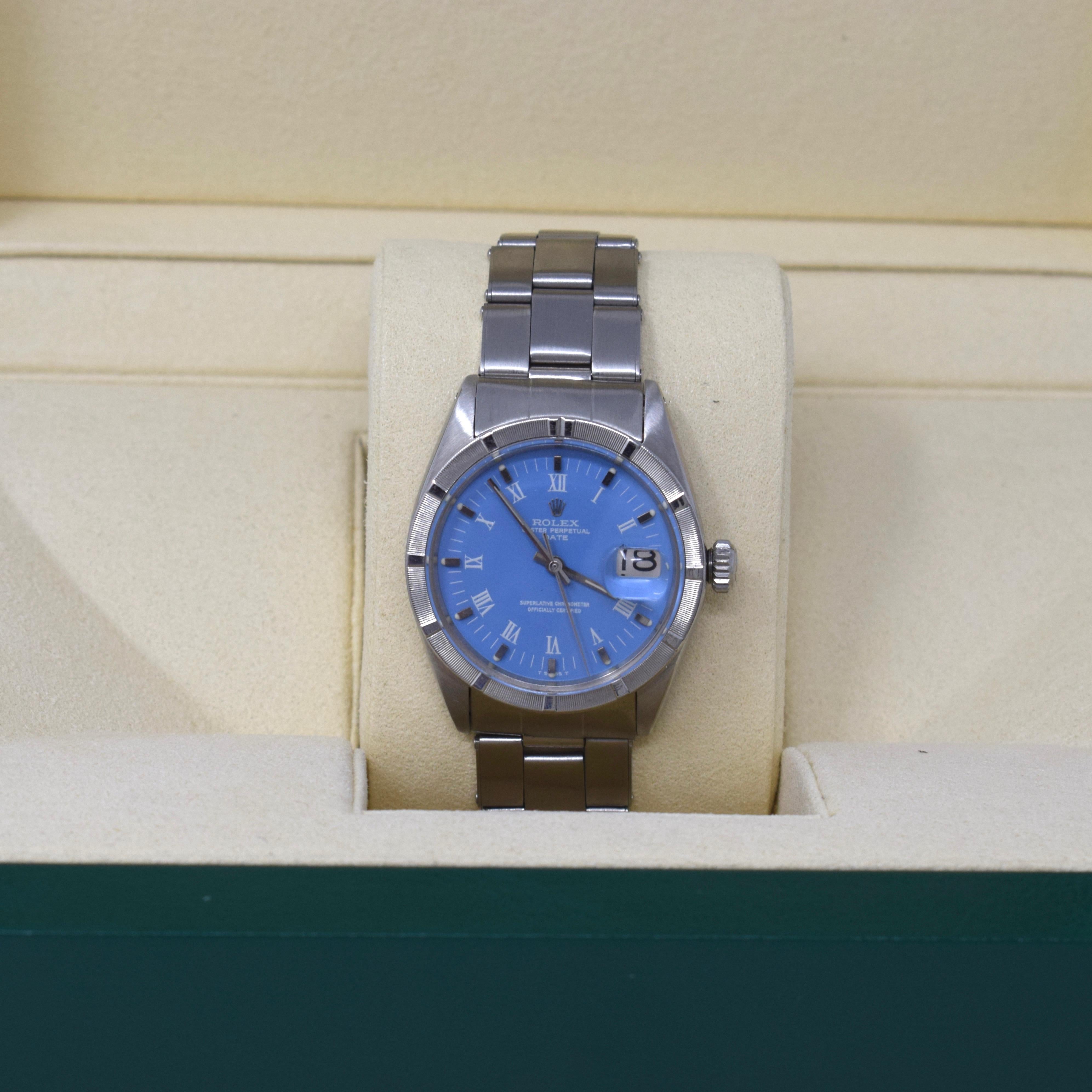 Rolex Date Blue Ref. 1501 'R-35' 1