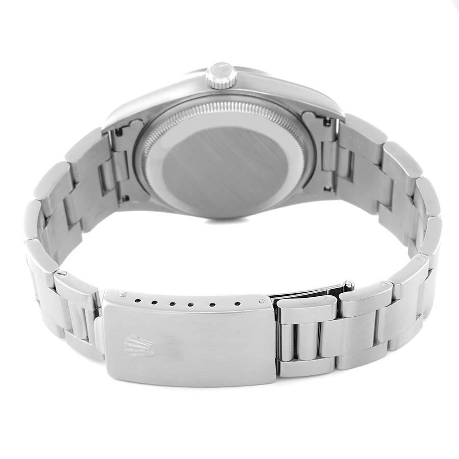 Rolex Date Domed Bezel Oyster Bracelet Steel Mens Watch 15200 For Sale 2