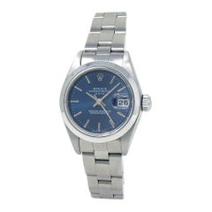 Rolex Date 'F Serial' Stainless Steel Automatic Ladies Watch 79160