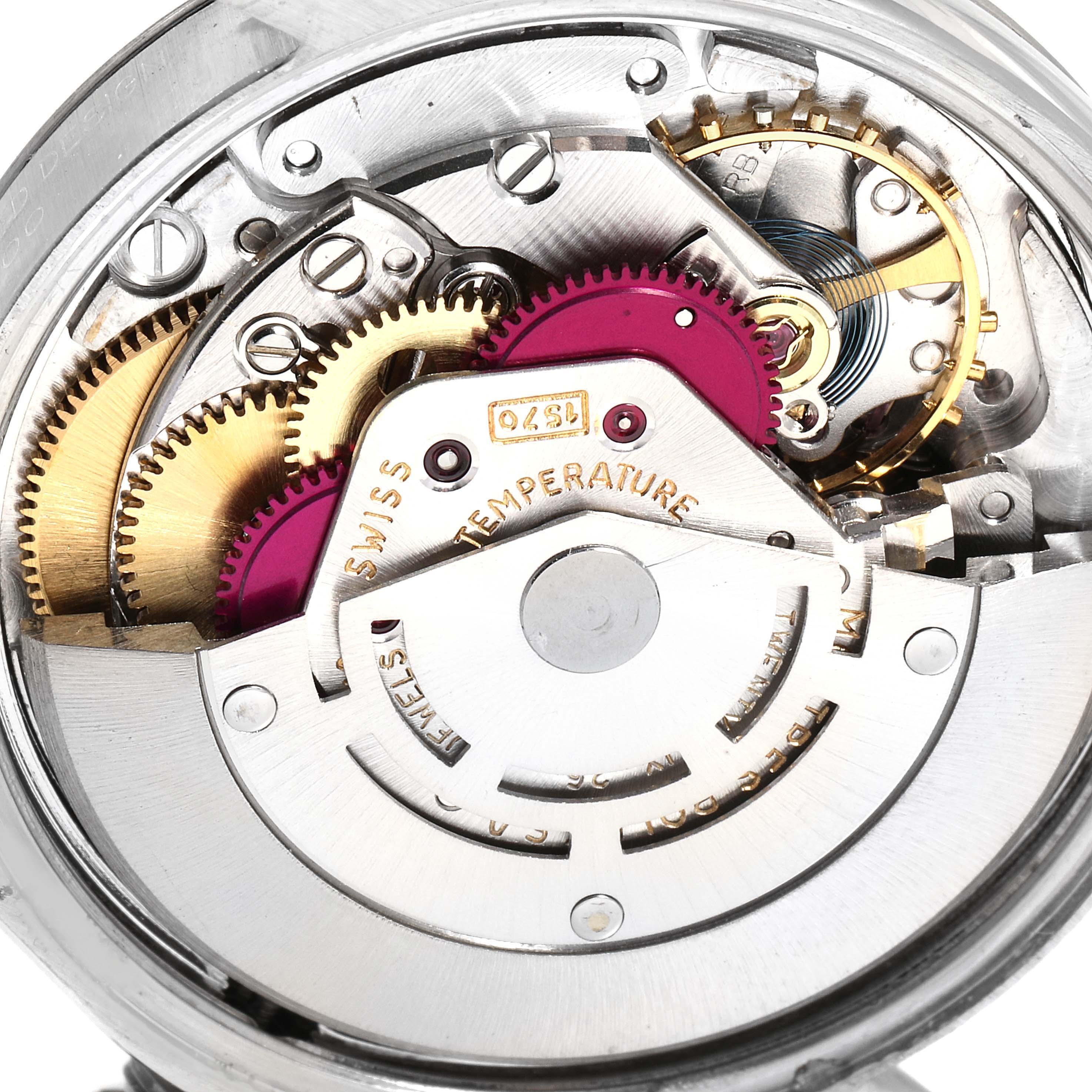 Rolex Date Grey Dial Domed Bezel Vintage Men’s Watch 1500 2