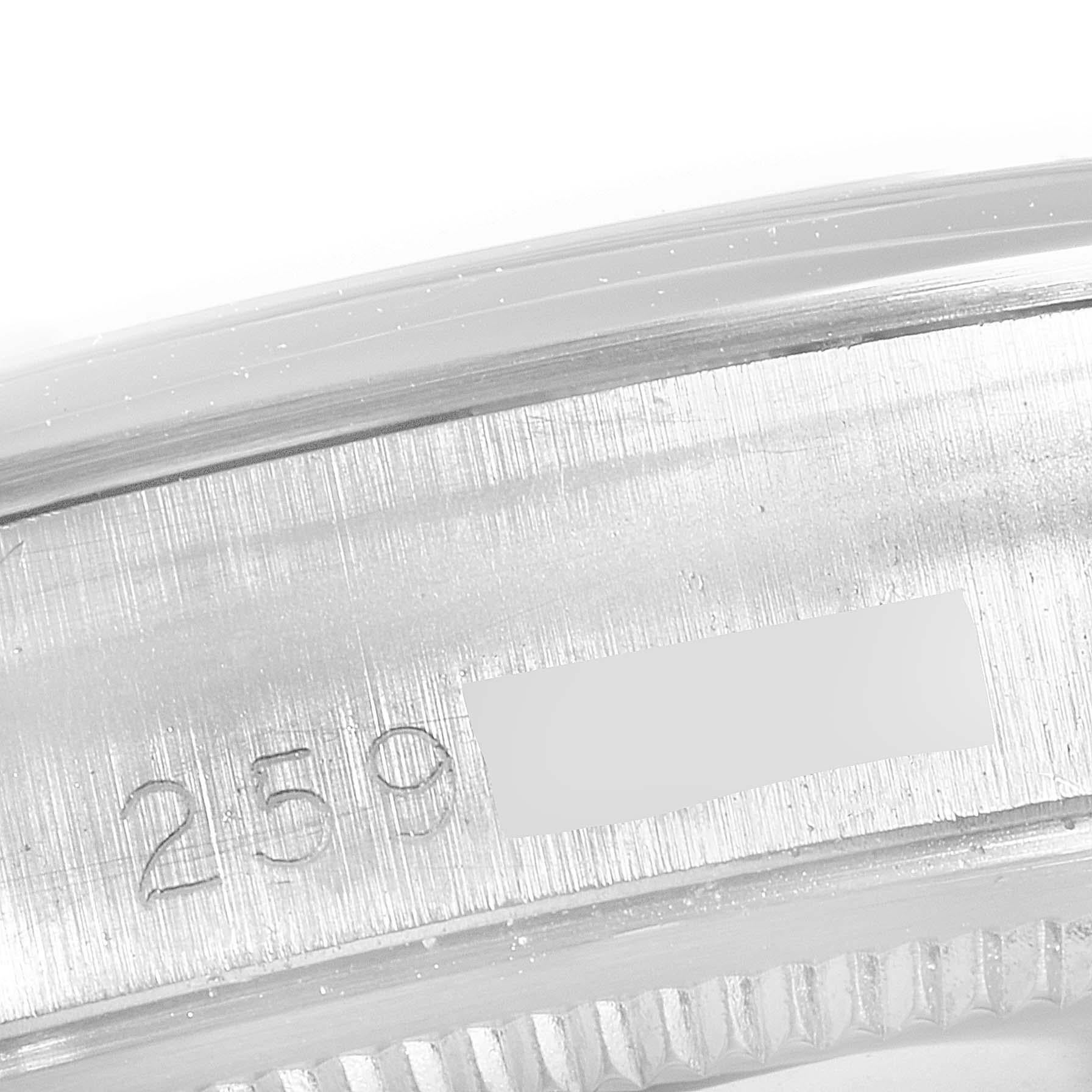 Rolex Date Grey Dial Domed Bezel Vintage Men’s Watch 1500 4
