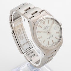 Rolex Date Ref 15000 Wristwatch. Oyster Dial, White Baton Dial. Year c.1982