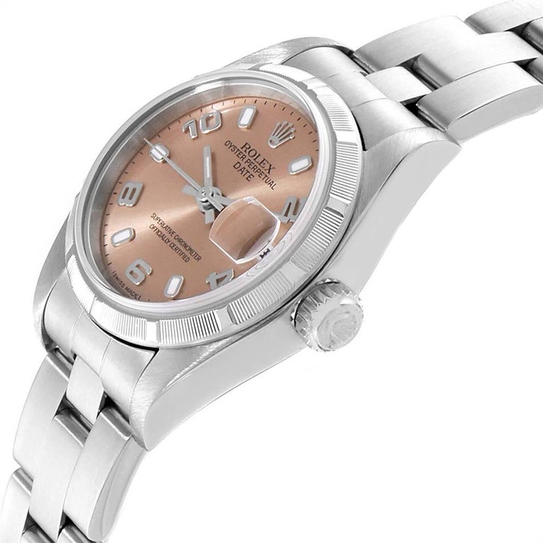 rolex day date salmon dial