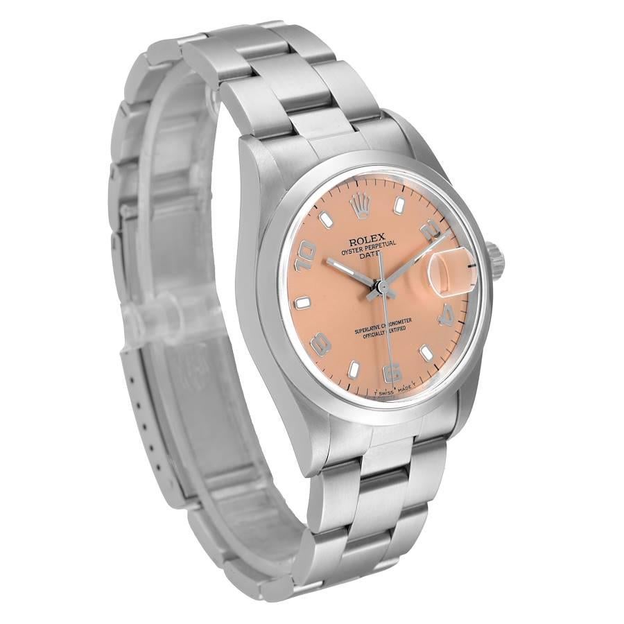 rolex oyster perpetual salmon dial