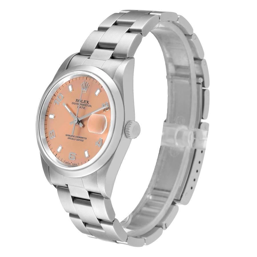 salmon dial rolex