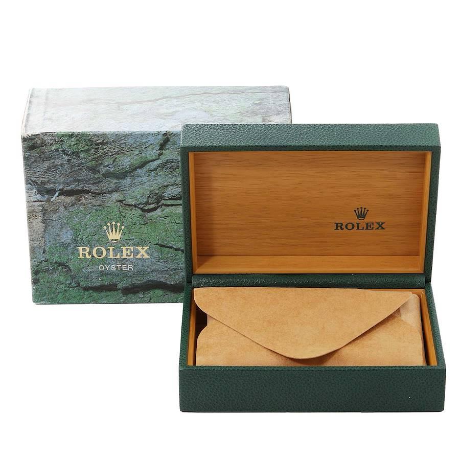 Rolex Date Salmon Dial Smooth Bezel Steel Mens Watch 15200 6