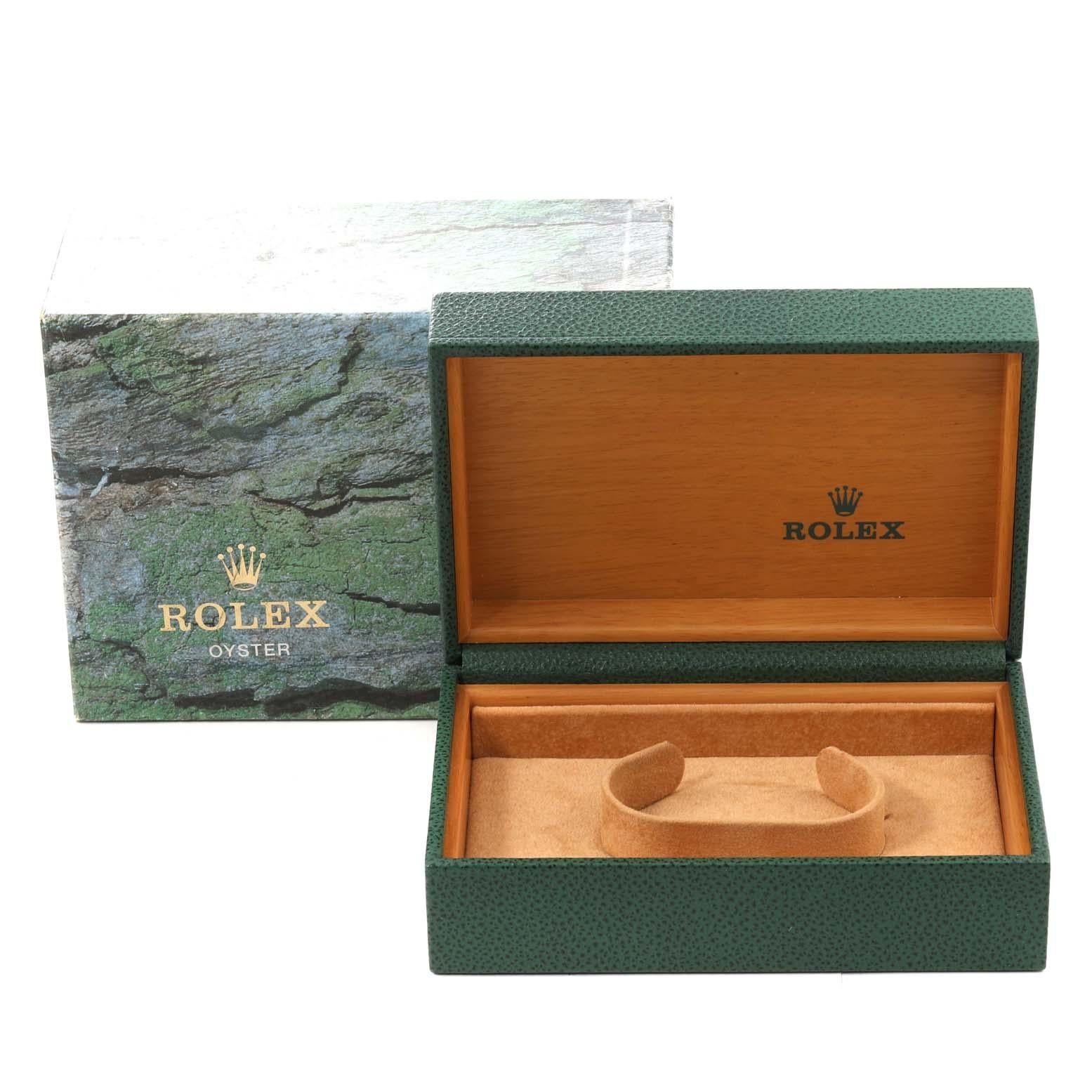 Rolex Date Salmon Dial Smooth Bezel Steel Mens Watch 15200 7