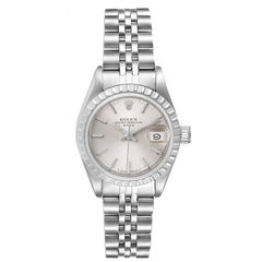 Rolex Date Silver Dial Jubilee Bracelet Steel Ladies Watch 69240