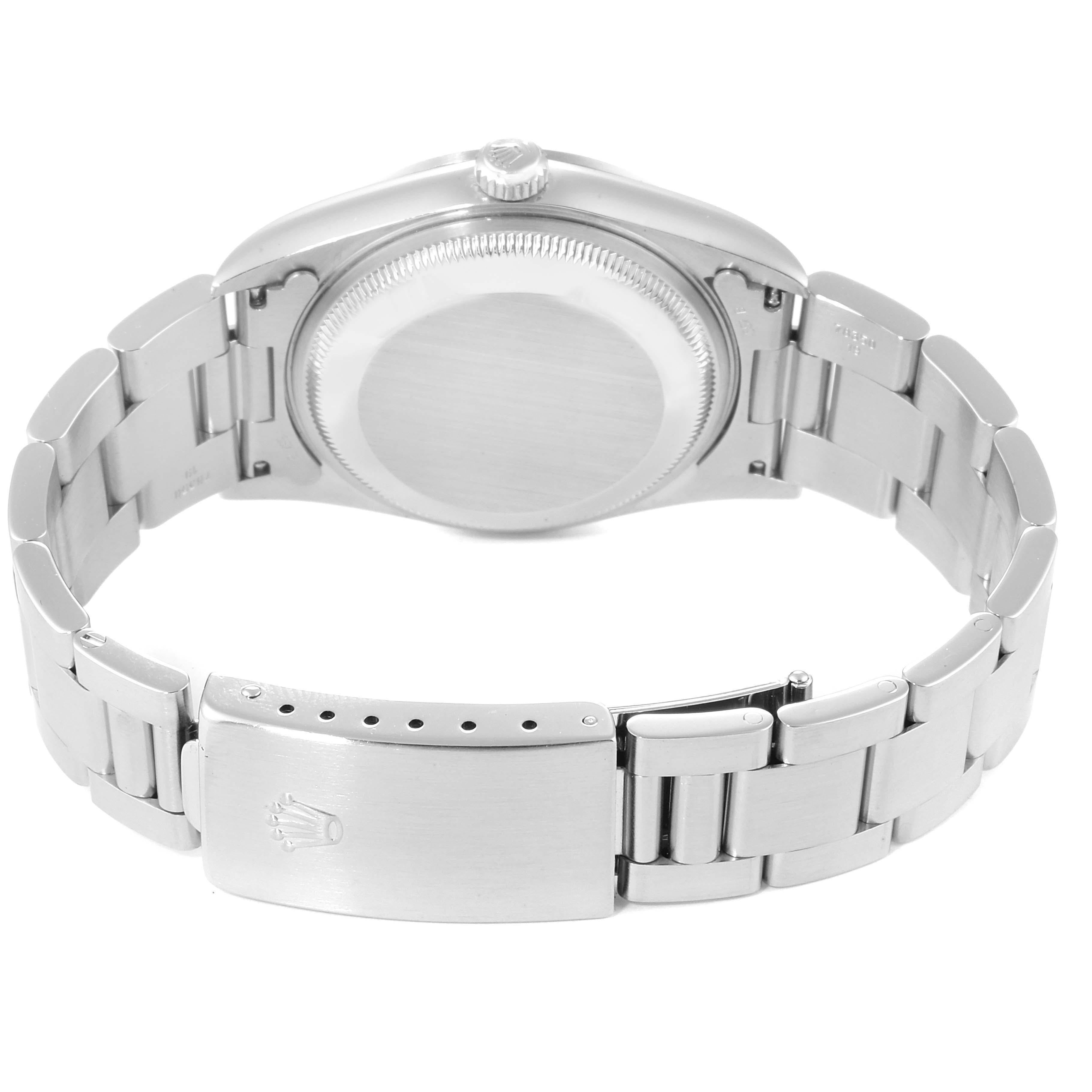Rolex Date Silver Dial Oyster Bracelet Automatic Men's Watch 15200 For Sale 3