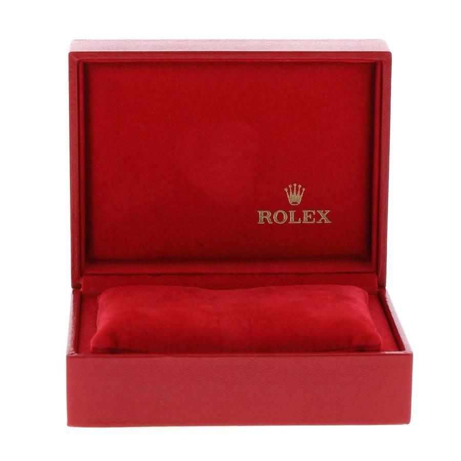 Rolex Date Silver Dial Oyster Bracelet Steel Ladies Watch 69160 For Sale 5