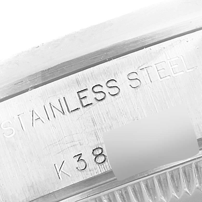 Rolex Date Silver Dial Oyster Bracelet Steel Ladies Watch 79160 For Sale 2